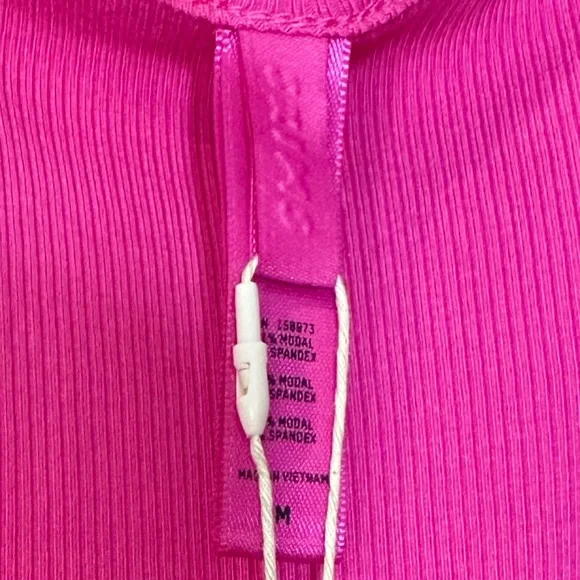 NWT Skims Soft Lounge Long Sleeve Maxi Dress in Hot Pink Size Medium - Picture 8 of 12